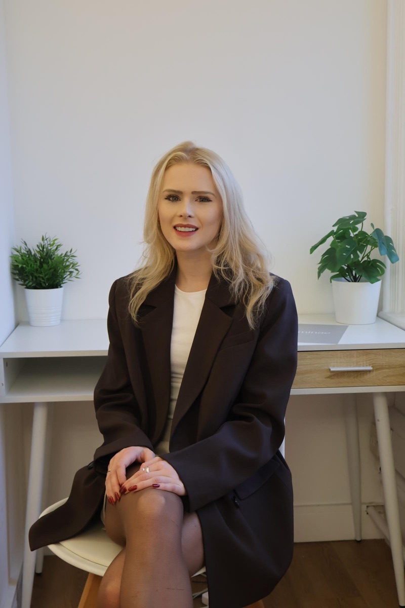 Chloe Evans, founder and aesthetics practitioner at Eluminae Aesthetics